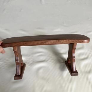 木凭几几北美WRR黑胡桃曲凭隐中式几懒民宿架背椅侧茶桌伏茶楼靠