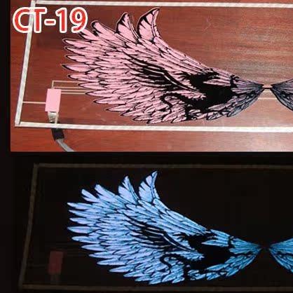 ELIUN音乐LED车贴新款上市9汽车节奏用灯饰车车尾装灯0*25cm防水