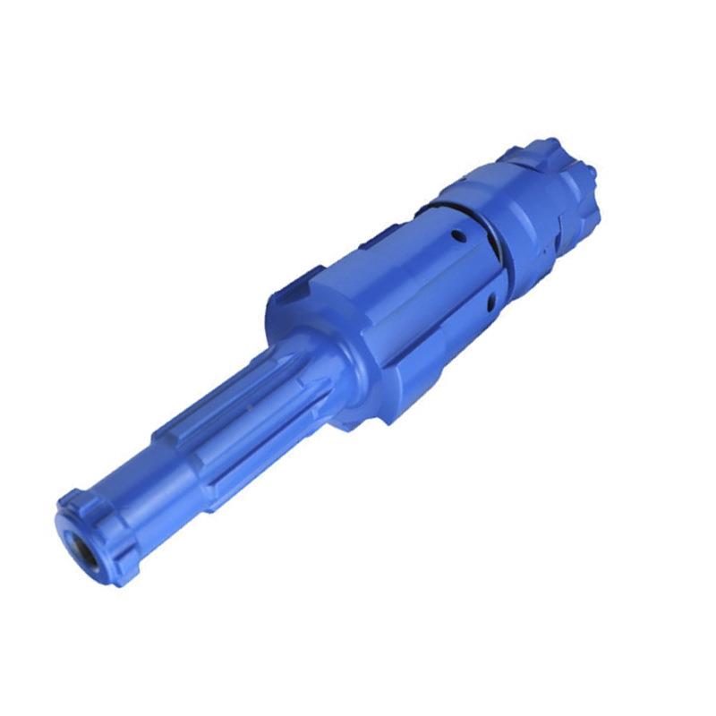 3-1偏心钻具2英寸破冲击用心潜孔扩孔钻器头跟管钻具管靴稳杆偏凿