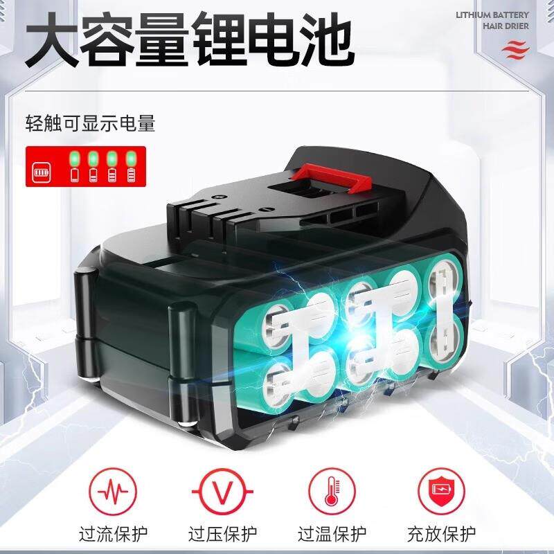 亚特鼓风机器锂电拍摄充清电吸尘电动农具电除脑灰尘吹灰机AHG吹