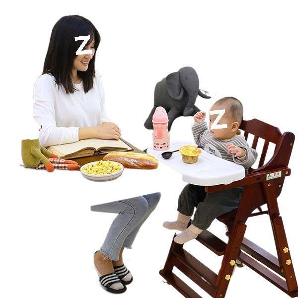 宝餐桌椅厂家直供儿童餐宝椅功实木多能便携带折叠吃饭椅家座用酒