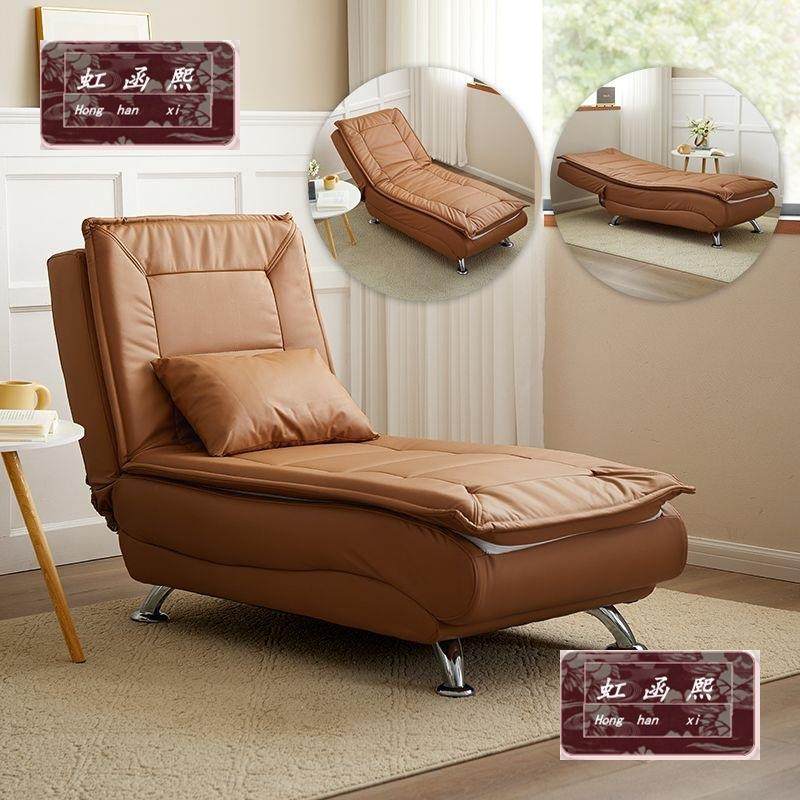 小可户型电动折叠沙床贵OVT躺椅懒人沙发躺发可睡单人房间卧妃室