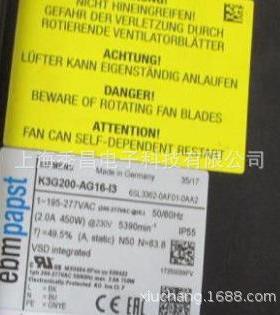 现货外壳K3G20S0-AG6-I3原装进口EK3G200-ABM风机6L带3362-0AF011
