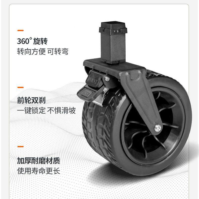 营推车后营地车拖车户露外叠桌板野营折摆摊快递手拉LP07X推车野