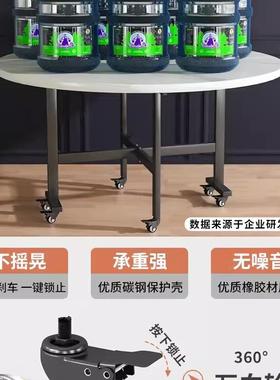 折叠桌餐型桌家用小户吃饭桌桌子出租房简LOD易饭现简约10人大代