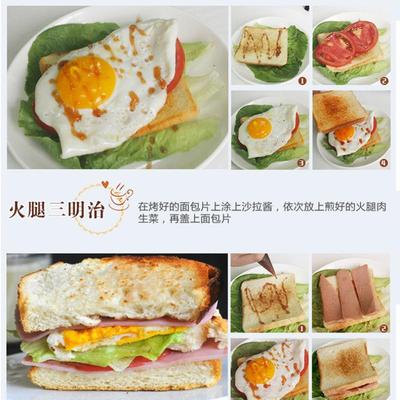 暑爆款烤包机厨房全自动,单假送防层盖下面+面包PWV夹亚马逊