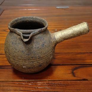 复古中风全煮手工柴窑侧 包LGE邮云粗陶烤茶罐焙茶南器茶具家用式