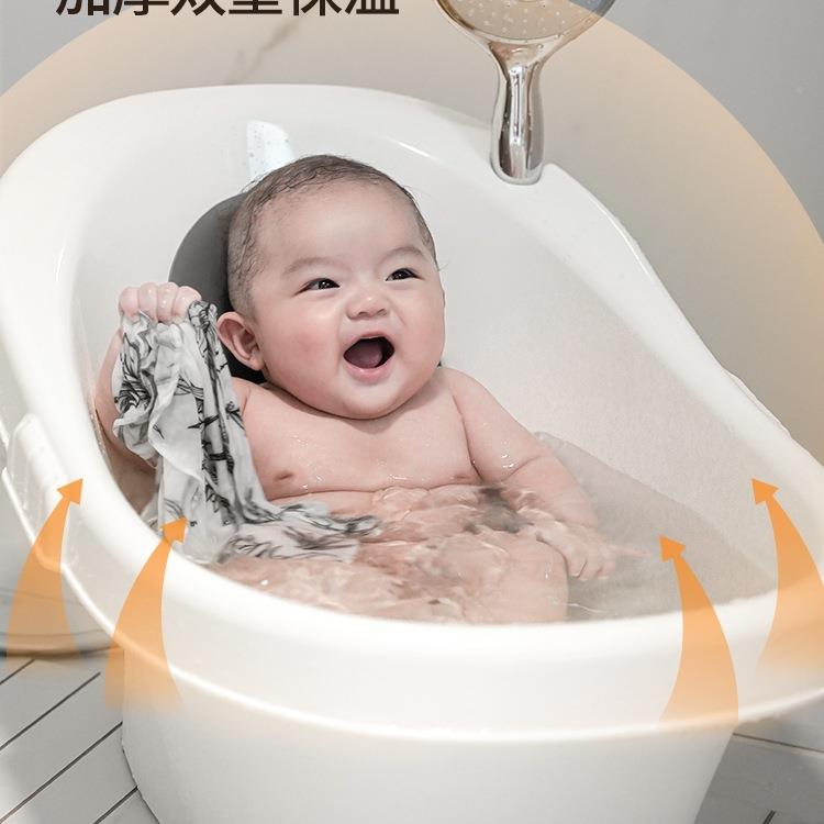 婴儿澡躺盆托儿浴桶宝宝可坐小孩新EEM生洗儿幼浴盆