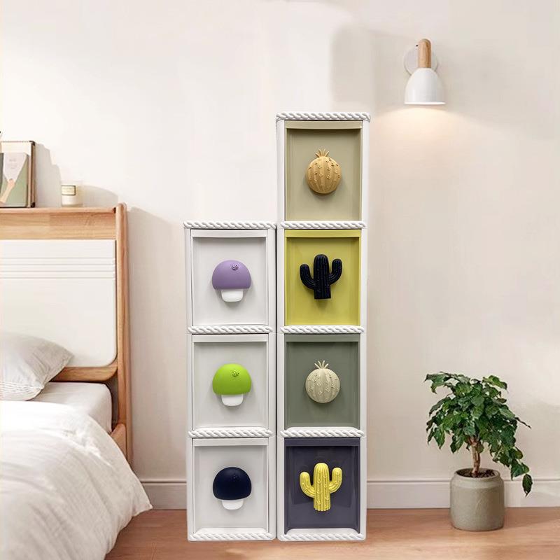 焕柜龙夹缝收纳抽屉式间卫夹ODR生储物柜超窄缝厨房缝隙柜子缝置