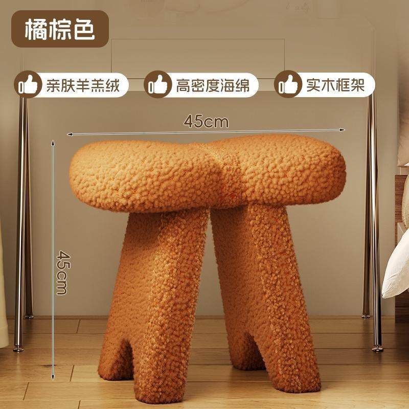 蝴蝶结家网红凳子简化妆现凳现代梳妆凳梳妆台椅子白色卧室代NJO,金属材料及制品,其他金属制品,淘宝优惠券,粉丝福利购,淘宝优惠卷