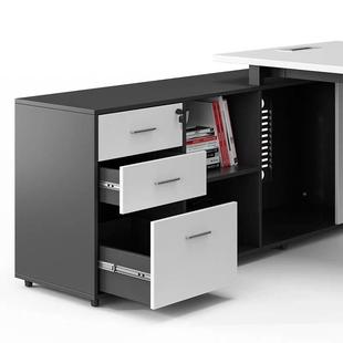 297老板桌办桌简约现代办公家具总裁桌大公台经班理椅主管工作桌