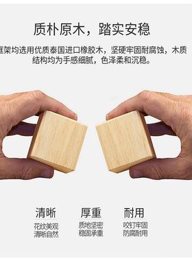 木新实纳式床头柜带锁卧室家用简中约现代轻奢床边收储物91706柜