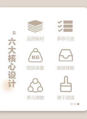 床头柜简简约QTL卧室家用子床边收房纳小柜出租用现代易置物架