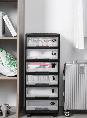 辰f办公室文件书本收纳带柜子抽屉式多层可BD100965移宁动整理箱