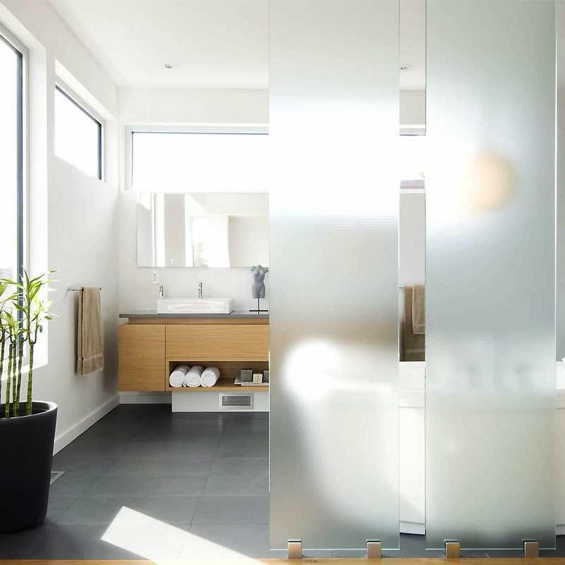 大卷磨砂玻璃公贴办纸窗户防TH贴走光卫生间室透光不透明膜厨房