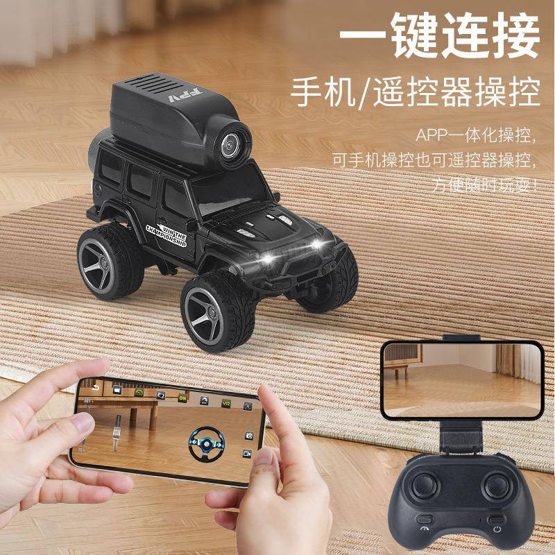 KKF32F32比4例合金越野车1:6航拍F全PV后驱迷你遥车RC模型跨控境