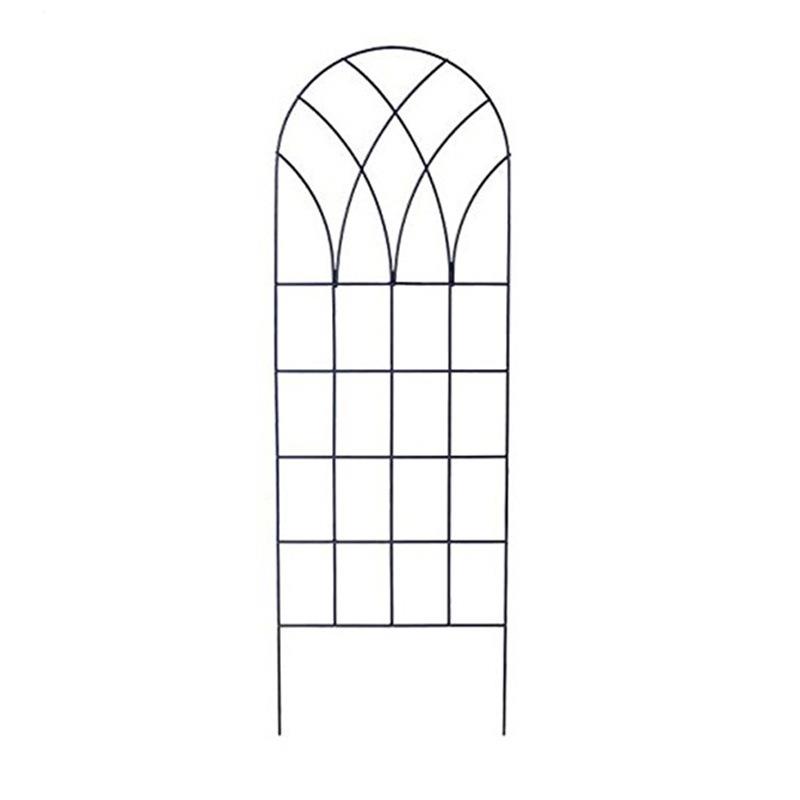 欧式铁艺爬藤无品牌/屏风花藤架户外子植物爬架藤铁架花地面线插