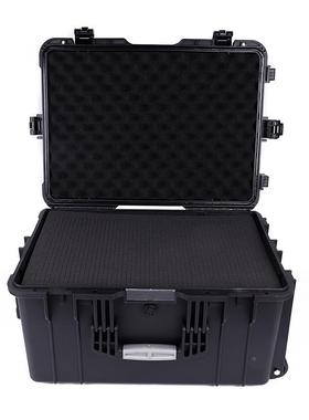 黑色手提拉杆航运杆输防护箱DLSD61防摔精密仪器仪表空拉箱