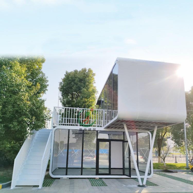 户外景区移动网红苹果舱路营房民宿移动集装箱商业街智能办公室