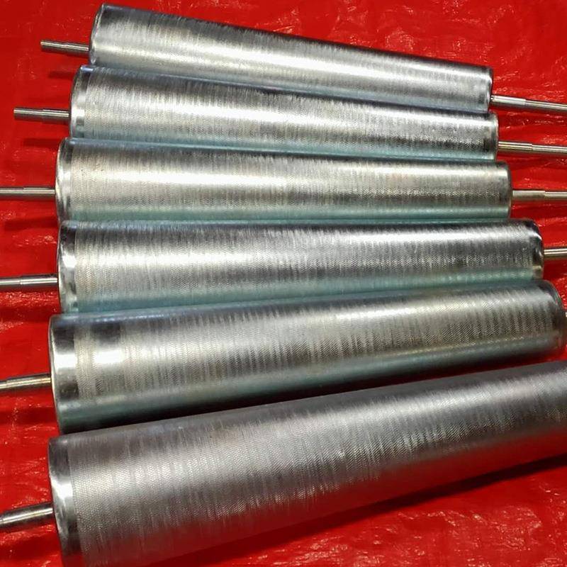 无动力滚筒表面车制锥形滚筒锥辊镀锌不锈钢大小头