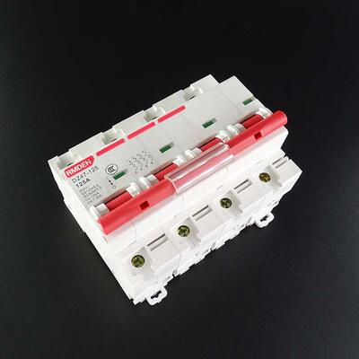 空气开关DZ47 4P 80A 100A 125A 3P+N 380V三相四线断路器空开63A