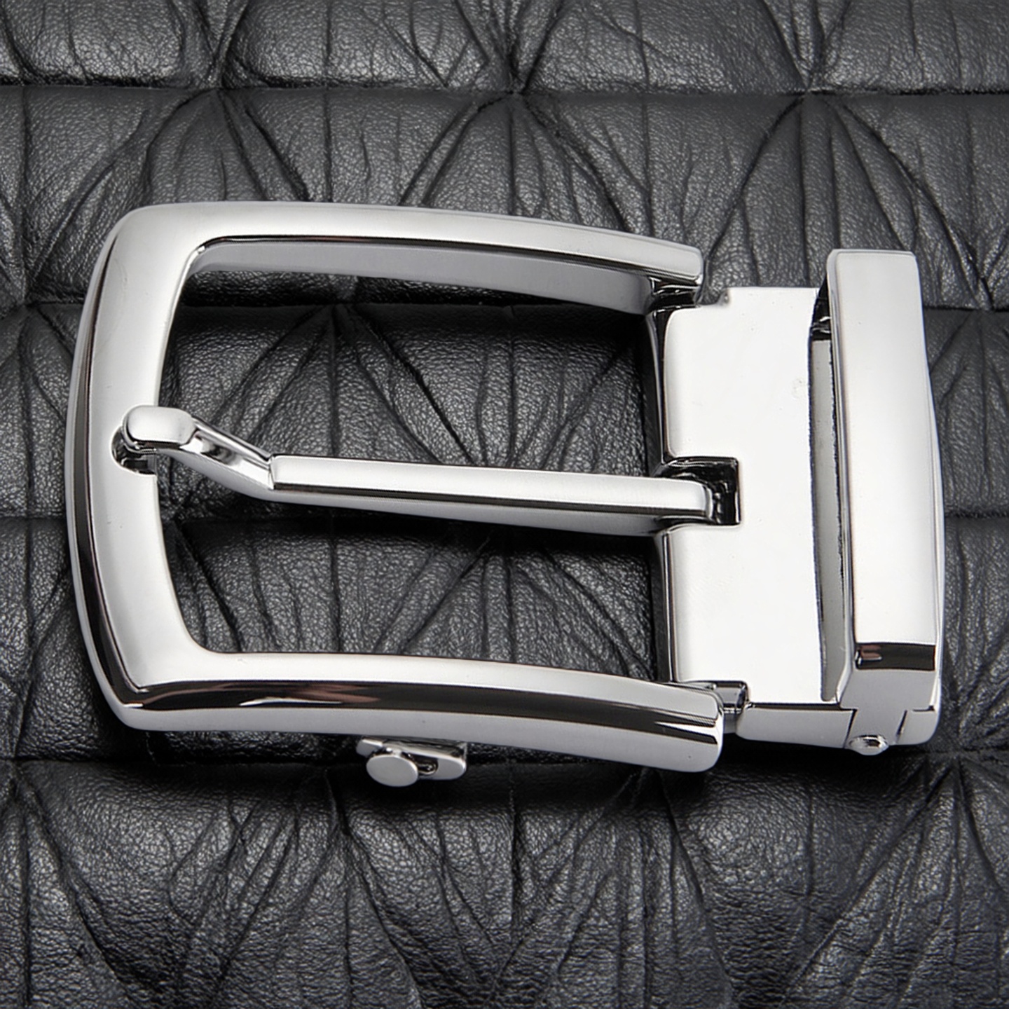 男士针扣皮带扣头3.8cm