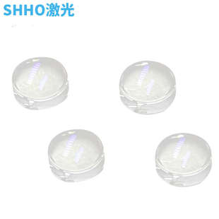 ∮8玻璃聚焦镜片玻璃非球面模压光学透镜平凸激光准直器工厂直供