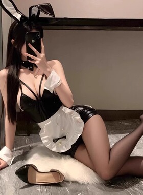 性感火辣cosplay兔女郎制服套装2024年时尚爆款情侣睡衣女夏qqny