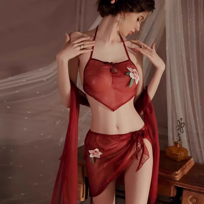 性感睡衣女高级感吊带肚兜男士情感趣味套装衣服情侣情调趣味内衣