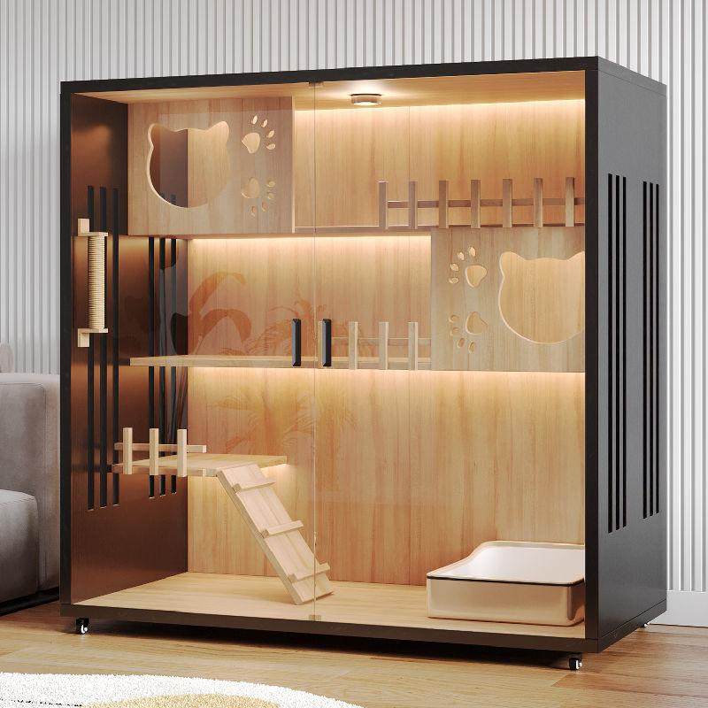 猫别墅木质猫笼子家用室内双层猫柜三层猫房子宠物柜猫窝猫咪房子,宠物/宠物食品及用品,猫笼子/猫别墅,淘宝优惠券,粉丝福利购,淘宝优惠卷