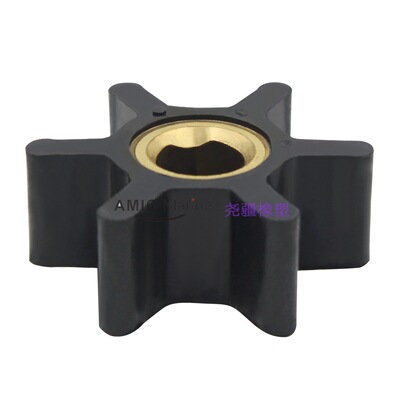 适用Yanmar洋马船用发动机海水泵叶轮128170-42070 12876-42071