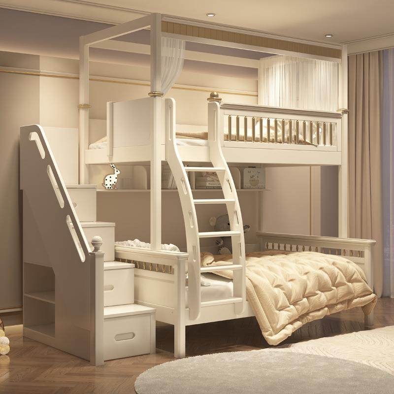 现代简约儿童高低床双层床女孩小户型城堡公主床子母床家用上下铺,婴童用品,其它婴童用品,淘宝优惠券,粉丝福利购,淘宝优惠卷