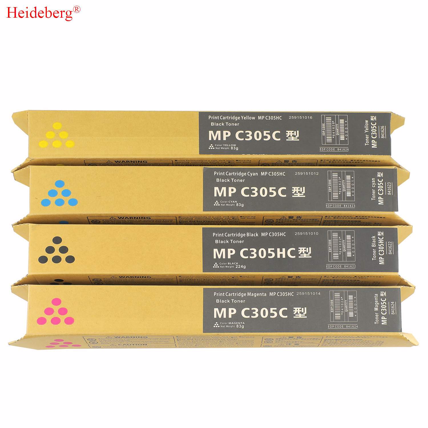 适用l理光MPC305碳粉成品MPC305墨粉墨盒 复印机碳粉 供应