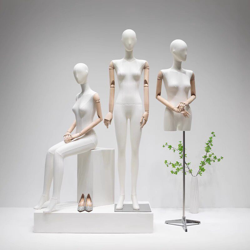 服装店高档模特道具女全身假人模特架橱窗陈列展示人体人偶女模特