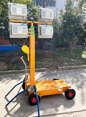 Handcart type mobile lighting lighthouse户外移动照明车灯塔