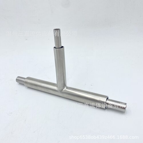 316L不锈钢EP双套三通 双套弯头大小头 EP级双套管接头 规格齐全