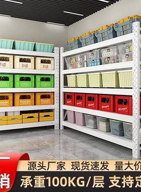货架多层置物架仓库阳台快递收纳架超市展示架家用地下室储物架子