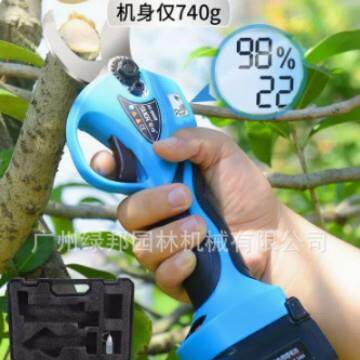 舒畅电动修枝剪柑橘园果树锂电剪枝机一体式电剪背式电剪高枝剪