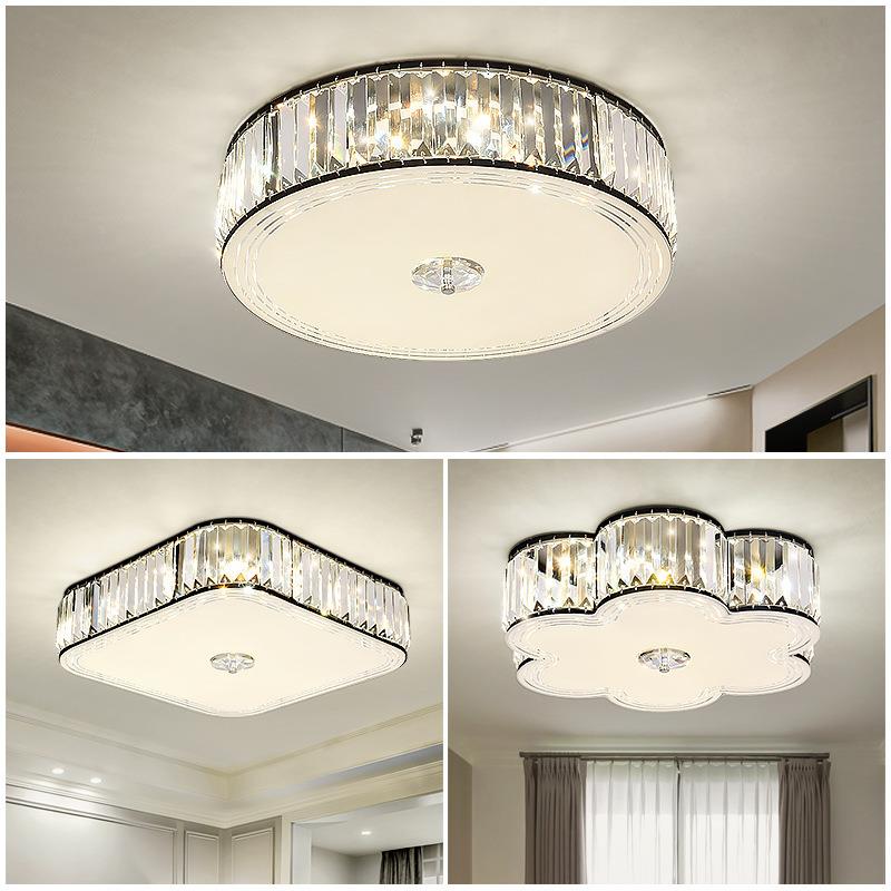 K9水晶灯客厅轻奢简约灯简约现代led吸顶灯大气卧室灯家用过道灯