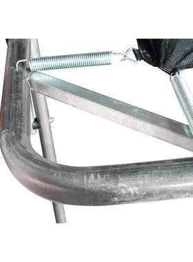 10ftX17ft黑色户外大型长方形跳床室外儿童商用成人蹦蹦床带护网