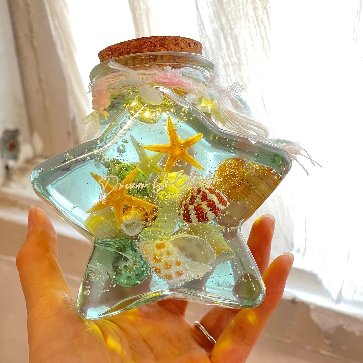 海洋星星小夜灯扩香摆件