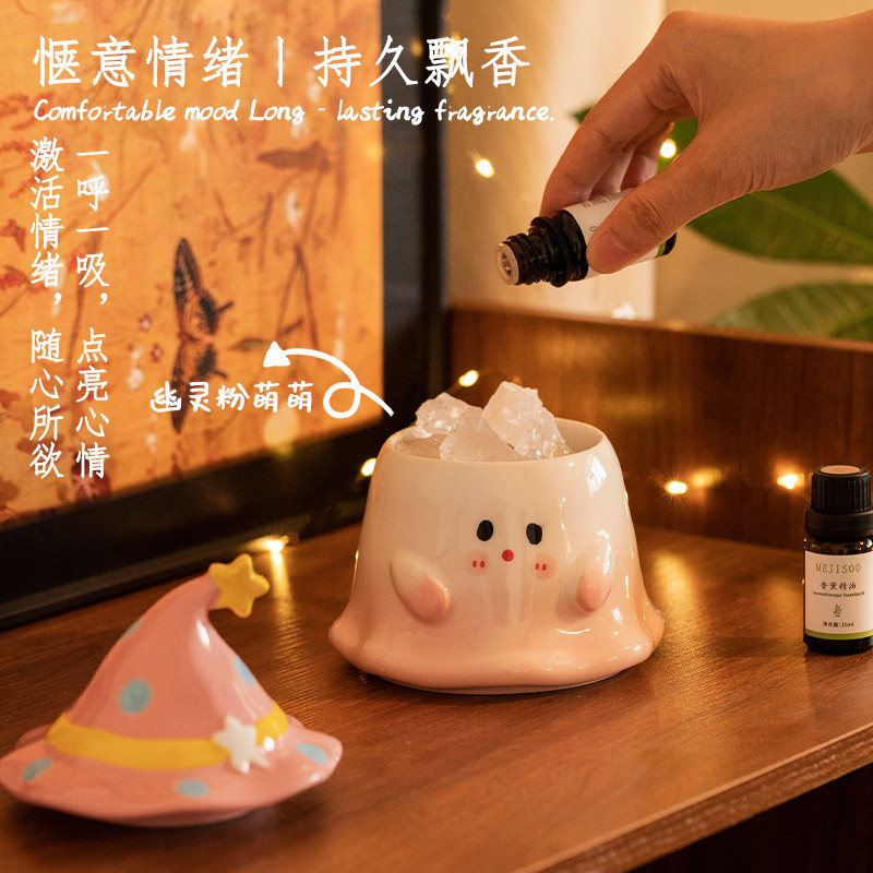 送女生ins风无火香薰礼品套装卧室实用扩香石家用持久留香氛礼物