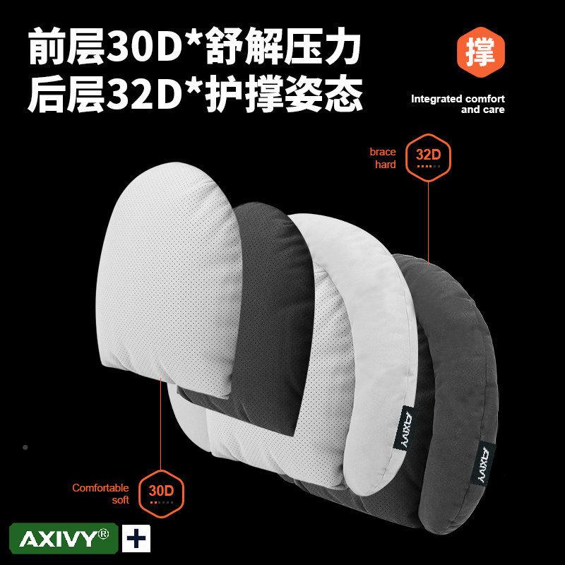 AxivyAV26630汽载车靠垫可靠节腰车护腰支撑腰垫座椅腰托车用调腰
