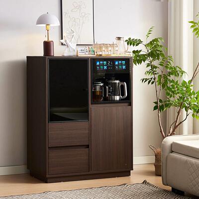 饮水机茶吧柜机家用全自动物实木客厅置60088柜智能205新款2餐边