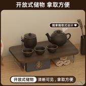 茶置物架摆桌博古架杯具架茶叶放置架桌面置物茶壶件展示架紫砂面