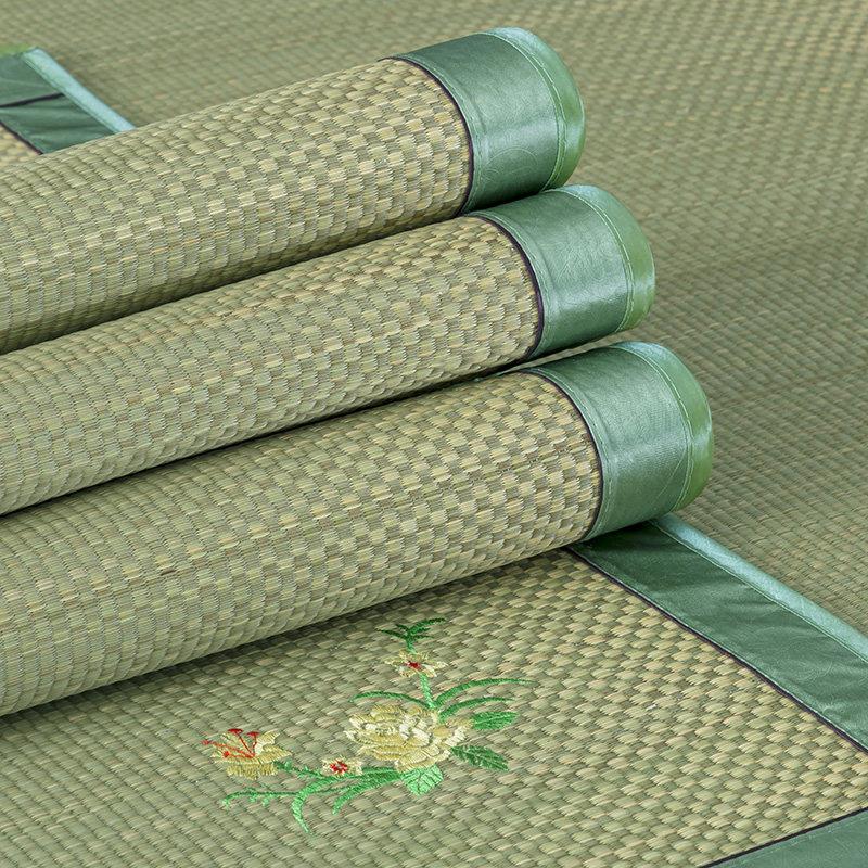 天然草席A008凉席1.舍5m草席子1.8米夏季叠学生宿0.9/折1老式兰草