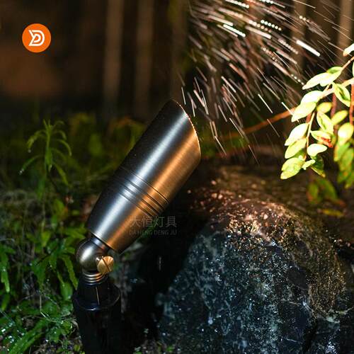 全铜草坪灯射灯户外防外水树灯庭树院花园照灯室绿化景观亮化射灯