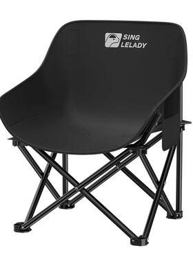 椅月椅户外子折叠椅可携AK1397-1式躺椅露营靠背小凳子马扎折叠凳