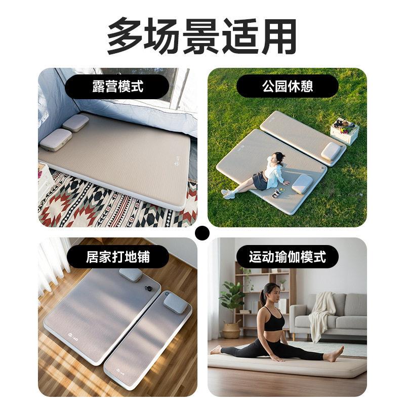 拉丝充气外床户气垫床打地垫铺家用新款自双人便携露营帐动篷10cm