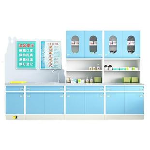 治疗室处置台西药柜无菌药品柜手术室医疗柜靠墙配药柜金属器械柜